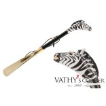 Pasotti arany zebra cipőkanál 