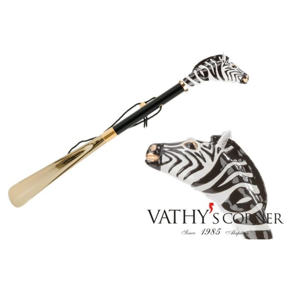 Pasotti arany zebra cipőkanál 