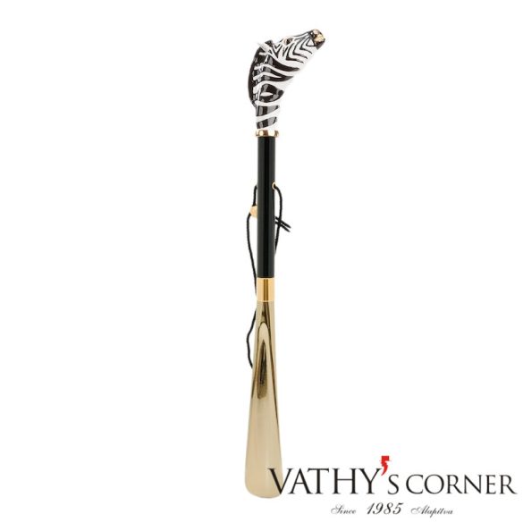 Pasotti arany zebra cipőkanál 
