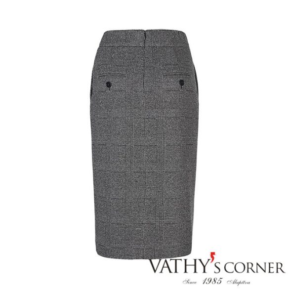 Riani kockás midi szoknya 484620-5432 987 