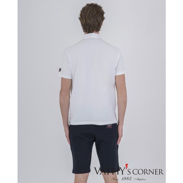 Paul&Shark Biopamut piké póló Roberto Mancini autogrammal 22411408 010 