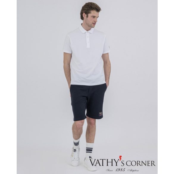 Paul&Shark Biopamut piké póló Roberto Mancini autogrammal 22411408 010 