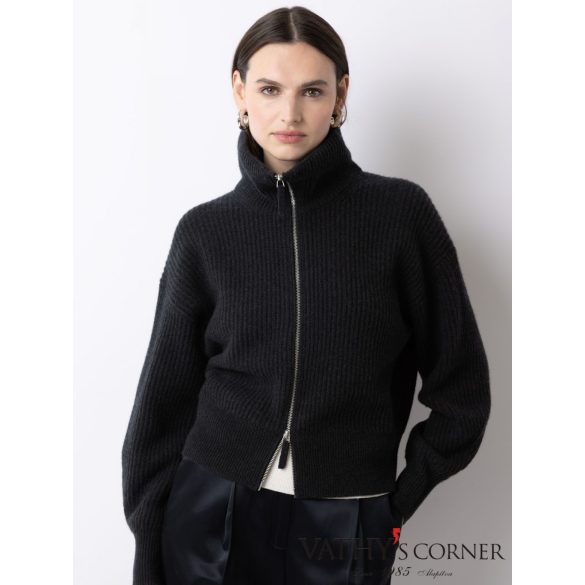 FTC kötött kasmír kardigán kétirányú cipzárral 10000-0050 988 