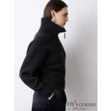 FTC kötött kasmír kardigán kétirányú cipzárral 10000-0050 988 