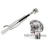 Pasotti ezüst ló cipőkanál cs w41