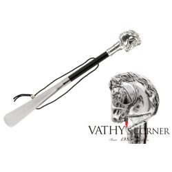 Pasotti ezüst ló cipőkanál cs w41