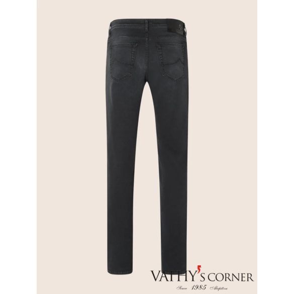 Jacob Cohen Nick Slim Super Slim farmer fekete, rugalmas, organikus pamutból S3622 V1 500D 