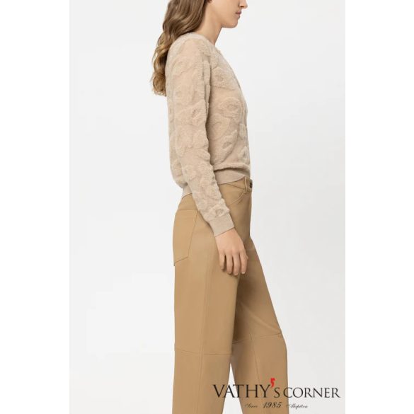 Luisa Cerano kardigán leopárd mintával 438160/5923 0725 