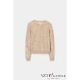 Luisa Cerano kardigán leopárd mintával 438160/5923 0725 