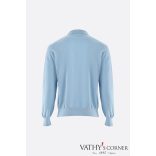 VanLaack vékony kötött pulóver selyem-pamut keverékéből S00376/730 