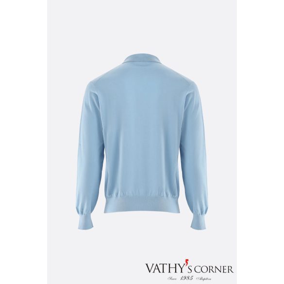 VanLaack vékony kötött pulóver selyem-pamut keverékéből S00376/730 