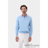 VanLaack vékony kötött pulóver selyem-pamut keverékéből S00376/730 