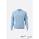 VanLaack vékony kötött pulóver selyem-pamut keverékéből S00376/730 