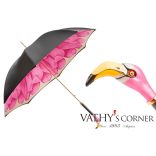 Pasotti női duplafalú esernyő flamingo fogantyúval 189 21065/30 K9 