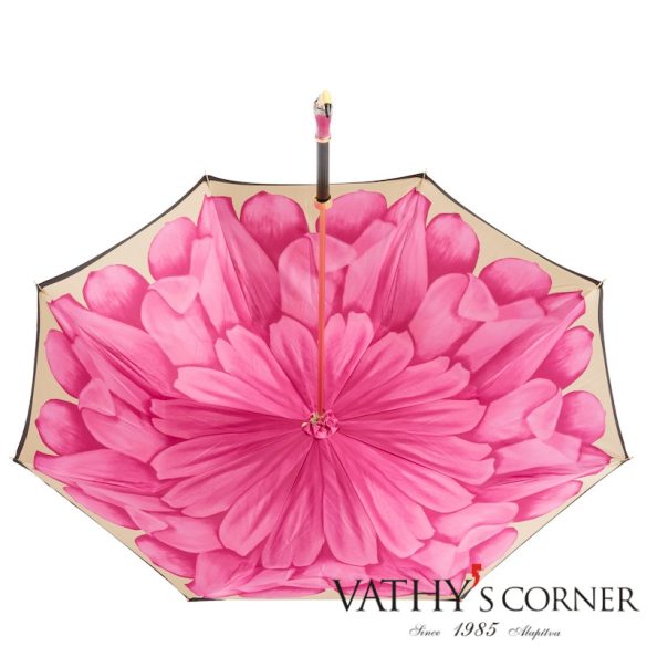 Pasotti női duplafalú esernyő flamingo fogantyúval 189 21065/30 K9 