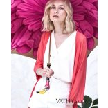 Pasotti női duplafalú esernyő flamingo fogantyúval 189 21065/30 K9 