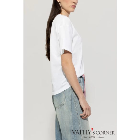 Luisa Cerano póló virágos grafikával 318233/7723 1006