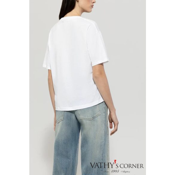 Luisa Cerano póló virágos grafikával 318233/7723 1006