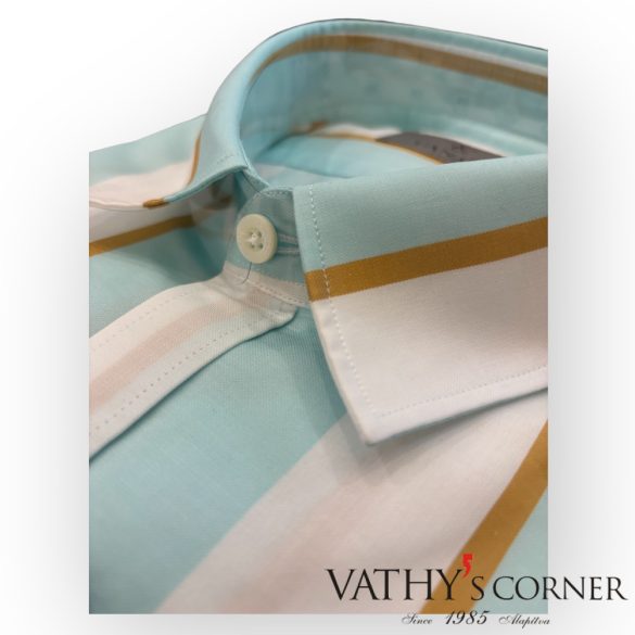 Canali GL02849 701 Slim fit  csíkos ing