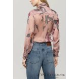 Luisa Cerano selyem blúz virágmintával 228611/3772 4299 