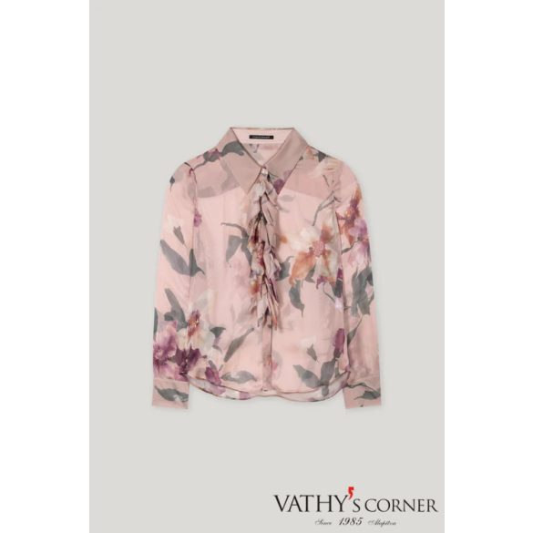 Luisa Cerano selyem blúz virágmintával 228611/3772 4299 