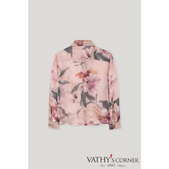 Luisa Cerano selyem blúz virágmintával 228611/3772 4299 