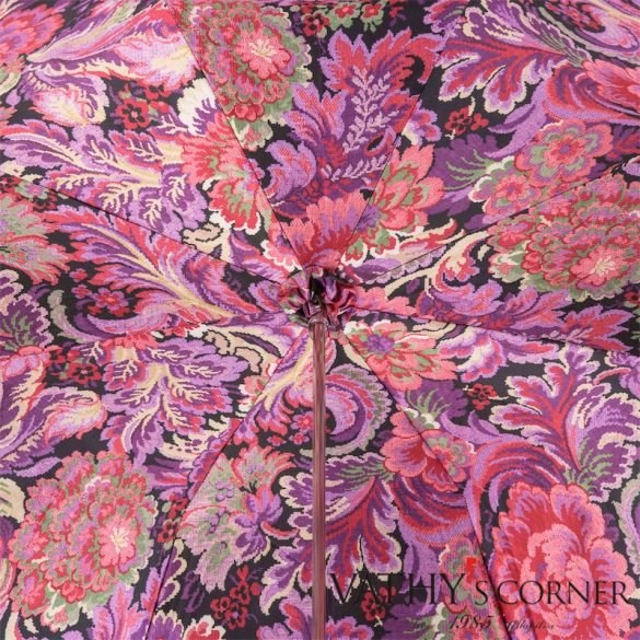 Pasotti női duplafalú esernyő drágakő fogantyúval 189N 58112/65 W68 RED 