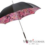 Pasotti női duplafalú esernyő drágakő fogantyúval 189N 58112/65 W68 RED 