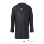 Werner Christ férfi Clint velúr háromnegyedes kabát ( len bélés)