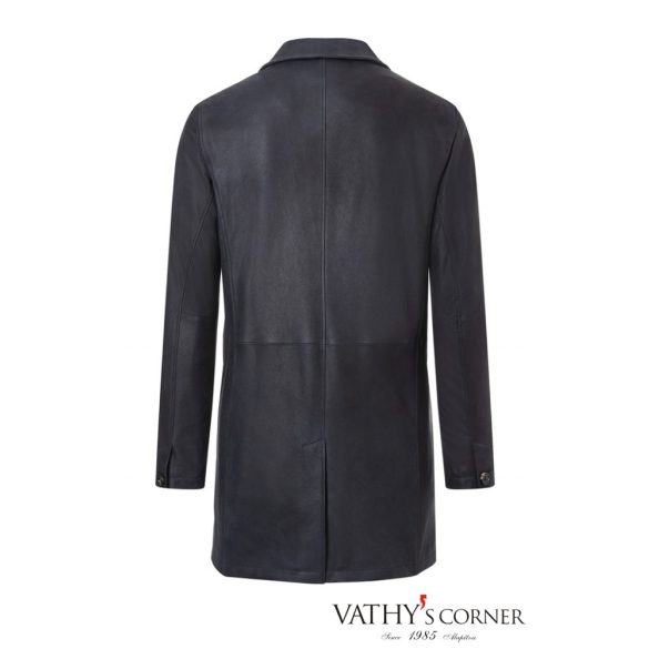 Werner Christ férfi Clint velúr háromnegyedes kabát ( len bélés)