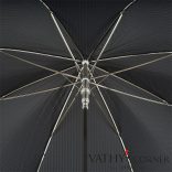 Pasotti elegáns esernyő ezüst ló fogantyúval bordó nyéllel