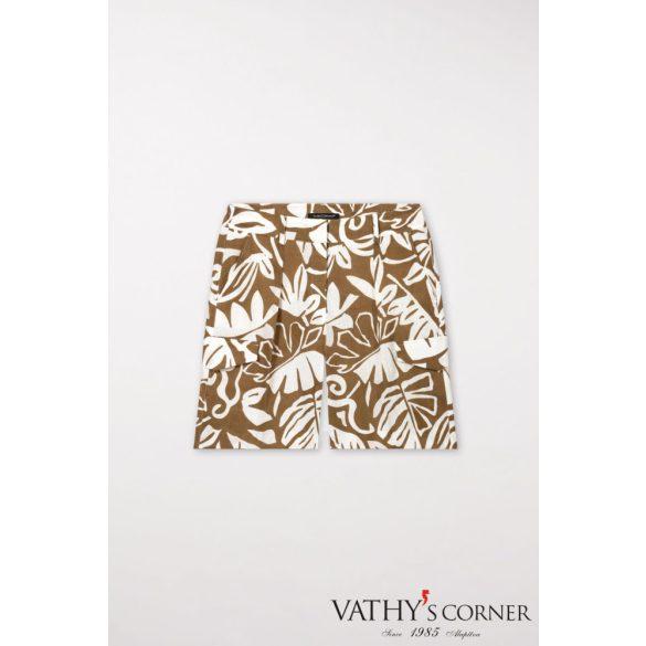 Luisa Cerano levélmintás bermuda 698660/3622 