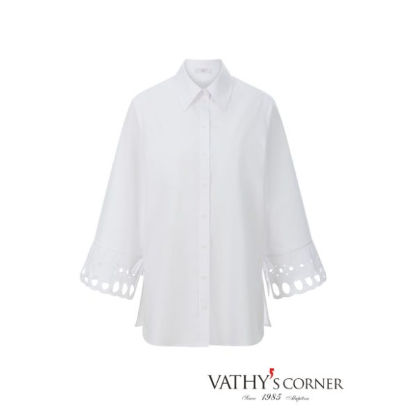 Riani blúz áttört csipke ujjal 545600-3968 100 