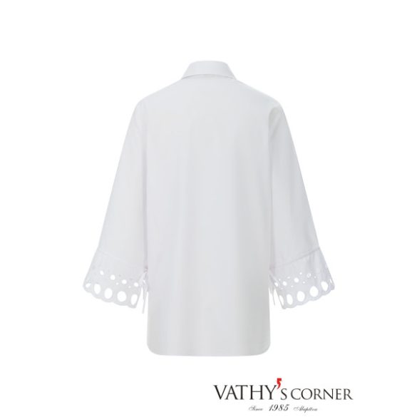 Riani blúz áttört csipke ujjal 545600-3968 100 