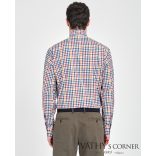 Paul&shark Pamut puplin kockás ing COP3009 146 