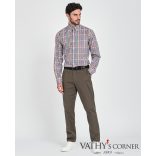 Paul&shark Pamut puplin kockás ing COP3009 146 