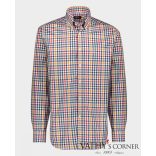 Paul&shark Pamut puplin kockás ing COP3009 146 