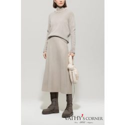 Luisa Cerano flanel midi szoknya 528309/3309 722 