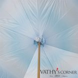 Pasotti női duplafalú esernyő delfin fogantyúval 189 55093/99 K74