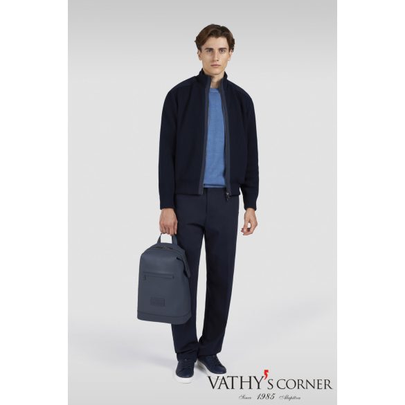 Paul&Shark Cipzáras kardigán Soft Cool Touch gyapjúból Typhoon® Re-4x4 Stretch részletekkel 15311247 050 