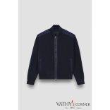 Paul&Shark Cipzáras kardigán Soft Cool Touch gyapjúból Typhoon® Re-4x4 Stretch részletekkel 15311247 050 