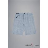 Paul&Shark kockás vászon bermuda 25414051 001 