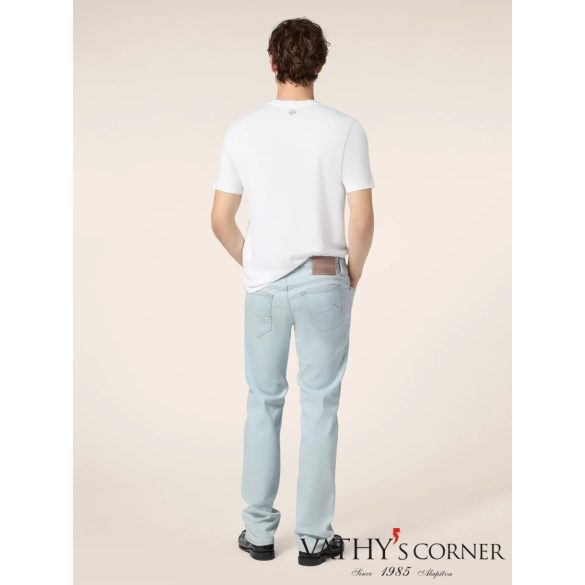 Jacob Cohen póló tenisz nyomattal M4530 A00 pálmás 