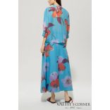 Luisa Cerano hosszú szoknya hibiszkusz mintával 518275/3745 2519  