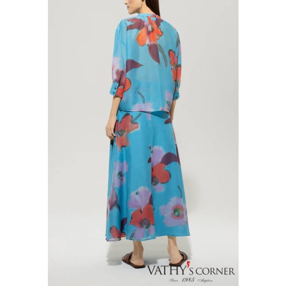 Luisa Cerano hosszú szoknya hibiszkusz mintával 518275/3745 2519  