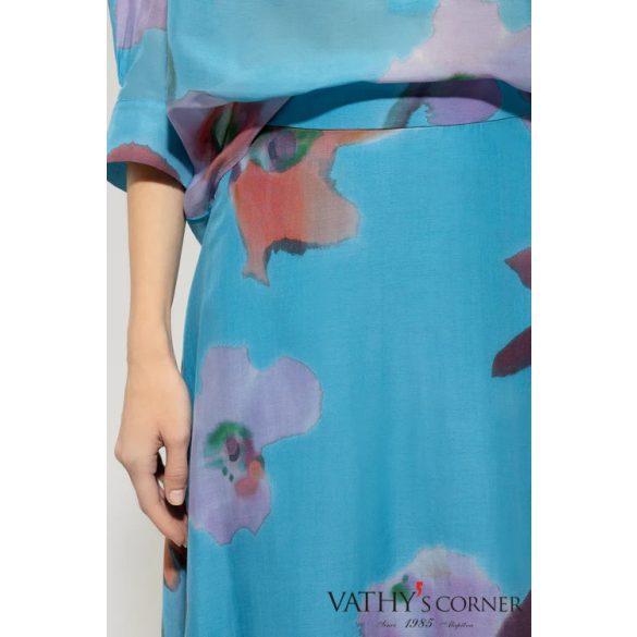 Luisa Cerano hosszú szoknya hibiszkusz mintával 518275/3745 2519  