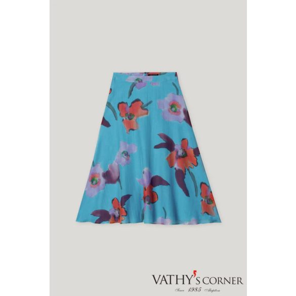 Luisa Cerano hosszú szoknya hibiszkusz mintával 518275/3745 2519  