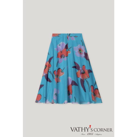 Luisa Cerano hosszú szoknya hibiszkusz mintával 518275/3745 2519  