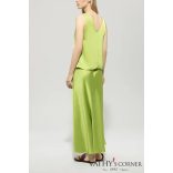 Luisa Cerano techno selyem hosszú szoknya 518280/2307 338 