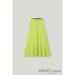 Luisa Cerano techno selyem hosszú szoknya 518280/2307 338 